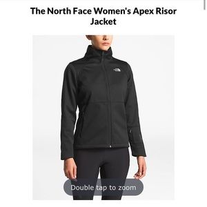 White woman’s north face jacket
